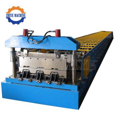 China Touching screen+button Floor Decking Roll Forming Machine Factory Customization Galvanized Floor Decking Roll Forming Machine for sale