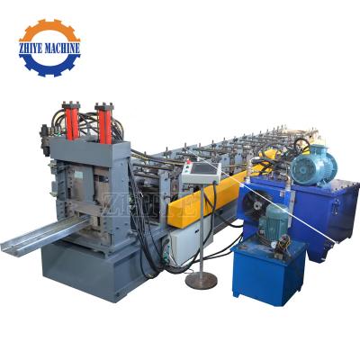 China ROOF C Z Purlin Roll Forming Machine Ceramic Tile Making Machine Steel Profile Roll Forming Machine for sale