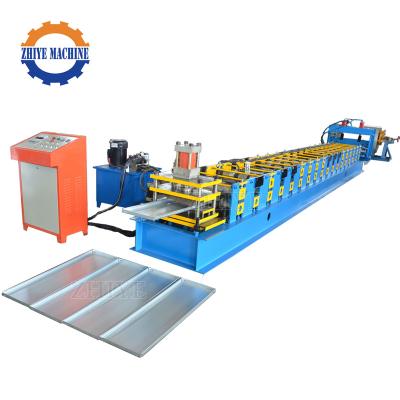 China Vertical Stainless Steel Metal Storage Shelf Forming Machine Hydraulic Steel Metal Shelf Rack Roll Forming Machinery for sale