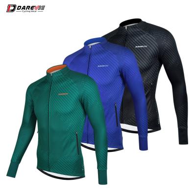 China Darevie Spring Antibacterial Professional Autumn Thermal Men's Long Sleeve With Thumb Hole Cycling Tank Top for sale