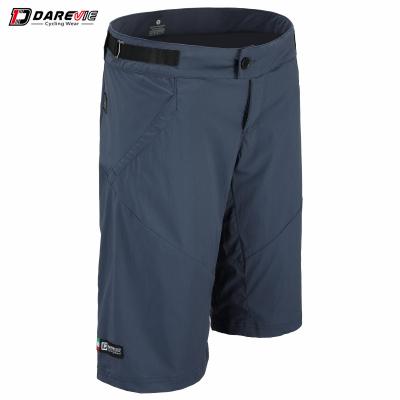 China Darevie Breathable Custom Women's Blue LOGO Women's Pro Incline Team MTB Bike Loose Cycling Short Pants for sale