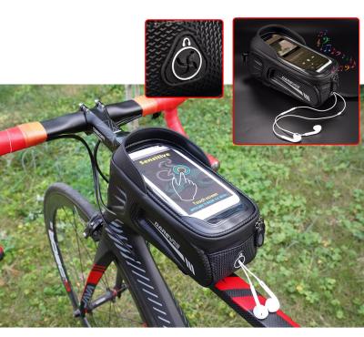 China Waterproof/TPU Bicycle Frame Touch Screen Customized Bag Logo Item Style Waterproof Bike Cycling 7.0