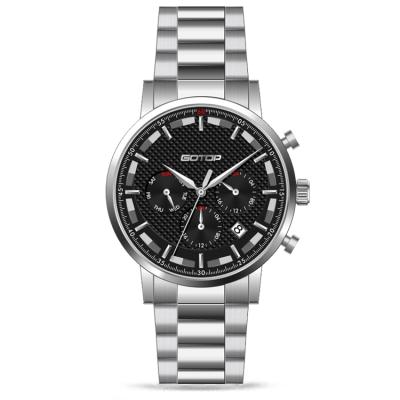 China 2021 Online Shop Original Custom Logo Design OEM Male New Gents Water Resistant Brands Wrist Chronograph Luxury Watch for sale