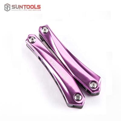 China MULTI FUNCTIONAL High Quality Aluminum Outdoor Multi Tools Stainless Steel Survival Folding Folding Multitool Camping Pliers Pliers for sale