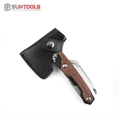 China Multi Function Portable Multi Function Tools Outdoor Camping Stainless Steel Ax Safety Hammer for sale