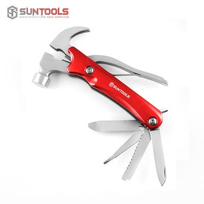 China Outdoor Popular Nail Hammer Multi-tool Folding Hammers Multifunctional Claw Hammer for sale