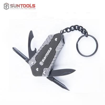 China Hot Sale Business Multi Functional Promotional Gift DIY Tools Easy Carry Keychain Mini Pocket Knife for sale