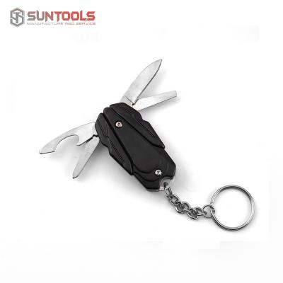 China Funcational Mini Pocket Knife Folding Knifes Camping Multi Opener Survive Blade Key Chain Outdoor Multi Tool for sale