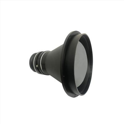 China Uncooled Mini IR Thermal Imaging Camera 150mm f1.2 Long Sensing Distance Infrared Shutterless for sale