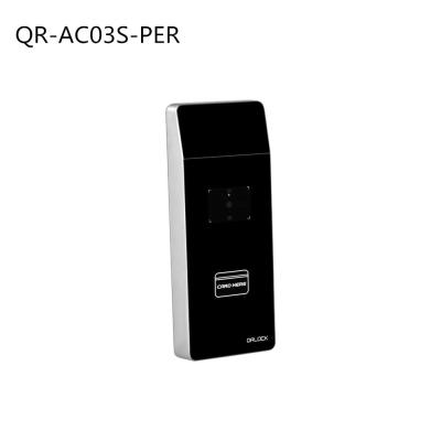 China Zinc Alloy+Acrylic QR Code Unlocking Entry Door Access Wall Glass Reader Controller for sale