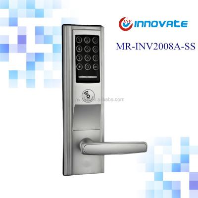 China Stainless Steel Home and Office Pin Code Door Key Card Lock for sale