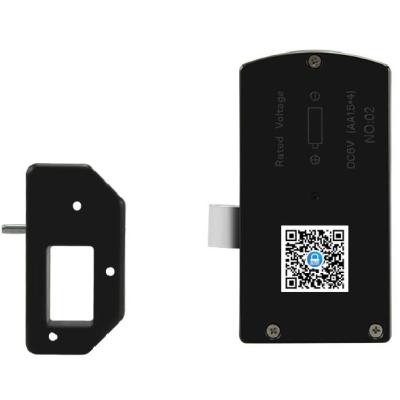 China Plastic Barcode Smart Mobile App Unlocking Scan QR Code To Open Locker Lock for sale