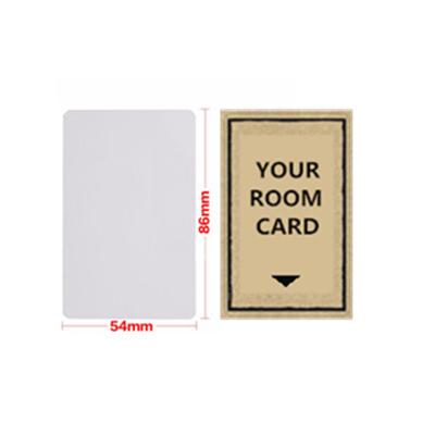 China plastic card with chip for hotel card opening electronic door lock 54 x 86mm for sale