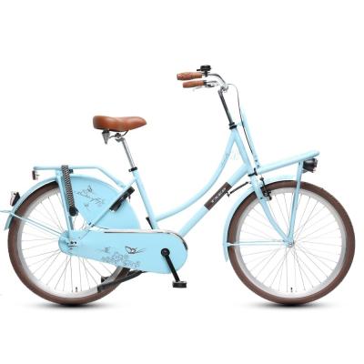 China Dutch city bike steel women urben road bicycle /lady city bike retro for sale