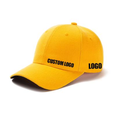 China 6-Panel Hat Customized Baseball Caps Embroidery 6 Panel Structured Cotton Baseball Cap Hat for sale