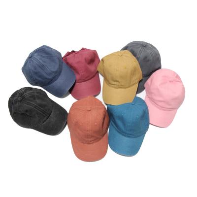 China 6-Panel Hat Wholesale Custom Designed Adjustable Promotion Dad Sports Hat Baseball Cap With Logo for sale