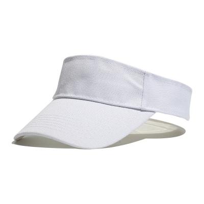 China COMMON Adults Embroidered High Quality Cheap Acrylic Sunshade Summer Hat Sun Visor Covers Sunvisor Hats Custom Design 58cm for sale