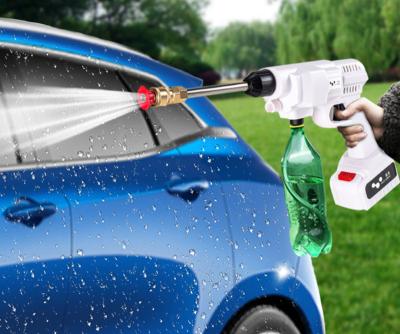 China Stainless Steel Household Car Tools Portable Cordless Car Cleaning 24V Electric High Pressure Washer for sale