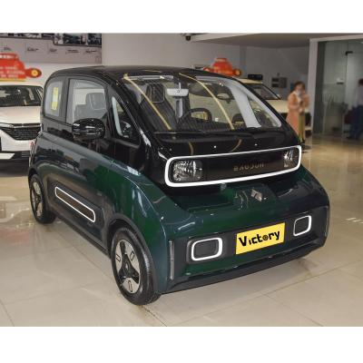 China 305km Baojun Kiwi EV Electric Vehicle China Small Green Leather Price Of Used Cars In For Export for sale