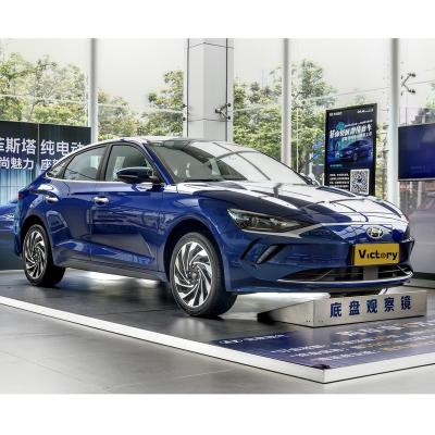 China 2020 Fabric Hyundai LA FESTA Blue 5 Seat Sedan Electric Vehicle Used Hyundai Cars for sale