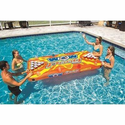 China Sales Factory Inflatable Floating Beer Pong Table Air Mattr for sale