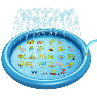 China Environmental Friendly Inflatable Water Sprinkler Toys Water Sprinkler Pad For Kids for sale