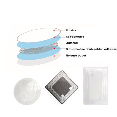 China Chip NFC de alta calidad 13.56Mhz NFC a prueba de agua Etiqueta adesiva RFID Etiqueta NFC etiqueta reescribible en venta