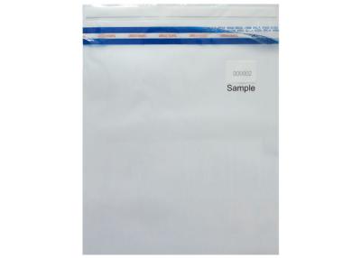 China Professional Tamper Evident Security Bags / Tamper Proof Poly Bags for sale