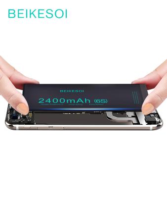 China Best BEIKESOI Mobile Phone High Capacity Battery For iphone 6 6S 6plus 7 7plus 8 8plus for sale