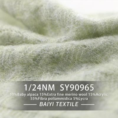 China Zachte van het de Wolgaren 1/24NM van de Babyalpaca Vlotte Praktisch voor Sjaals Te koop