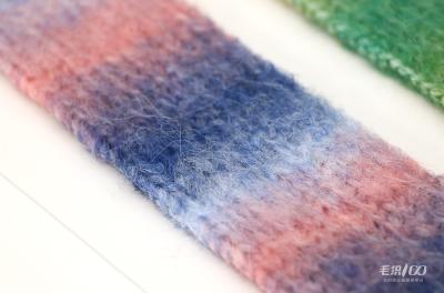 中国 1/3.3NM Recycled Space Dye Yarn For Knitting Sweaters And Shawls 販売のため