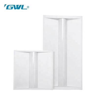 China Residential 2022 high lumen 2x2 2x4 led troffer panel light for US and Europe market for sale