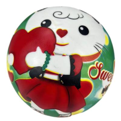 China High Quality Eco - Friendly PVC Cartoon Inflatable Toy Ball for sale