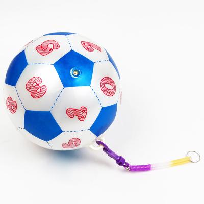 China Custom Toy Wholesale 7inches Inflatable PVC Inflatable Soccer Beach Ball for sale