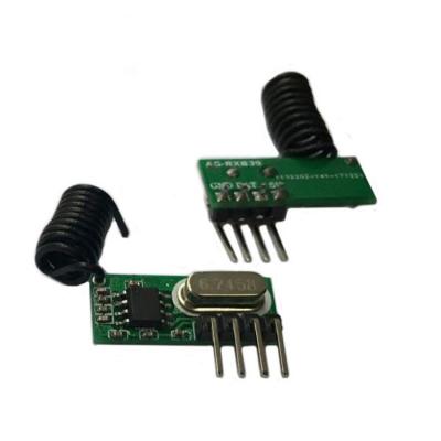 China Universal in rf lowest price running superheterodyne receiver module RXB39 with syn480 chip for sale