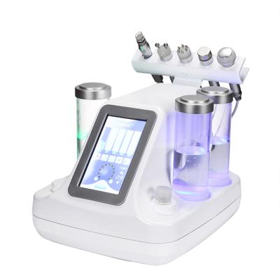 China 2020 six-in-one facelift OXYGEN HYDROGEN BUBBLE BEAUTY SALON CLEANSING INSTRUMENT comprehensive skin management oxygen injection hydratin for sale