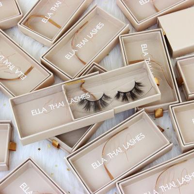 China Wholesale 16mm 18mm Natural 3d Mink Eyelashes With Lashes Natural Hand Made Cruelty Free False Eyelashes Natural Look Mink Eyelashes for sale