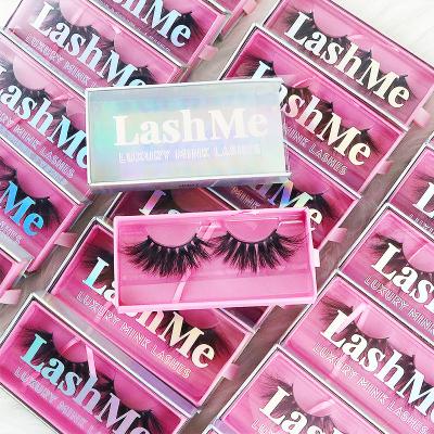 China Wholesale Super Natural Mink Eyelashes Peel Strip Friendly Soft Eyelashes Style Natural Mink To Lashes Mink Fluffy Eyelashes for sale