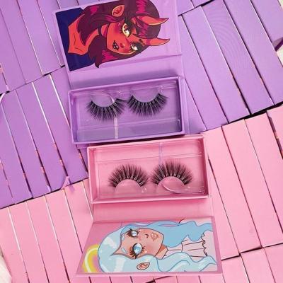 China 25-30 Times PBT 3d faux mink lashes curly synthetic eyelashes custom packaging sellers wholesale 20mm lashes faux mink for sale