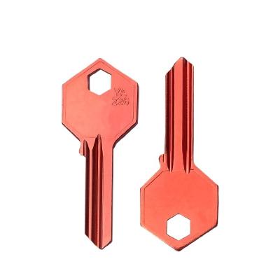 China Relacement for Locksmith Free Sample Aluminum Alloy Color Key Blank Ultra Light House Key YA226 with Multicolor for Locksmith Door Lock for sale