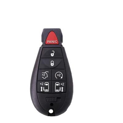 China ABS+Metal Buttons Cheap Full FOB Keyless Car Master Case Transponder Car Remote Key Shell For Chrysler Town & Country 2008-2016 Auto Parts for sale