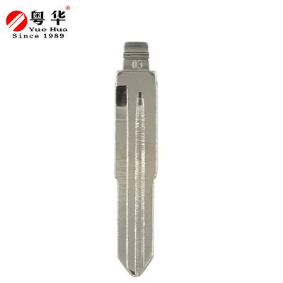 China Original Model Brass Manufacturer Custom Blade Brass Car Key Blade Wholesale Cheap Price Toyota Honda BMW Supplier for sale