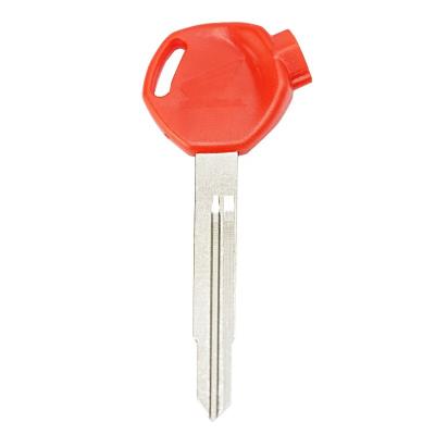 China Metal+ABS Cheap Price Motorcycle Key With Black Handle Motorcycle Mute Key Magnet Smart Key Lock For Honda Motorbike for sale