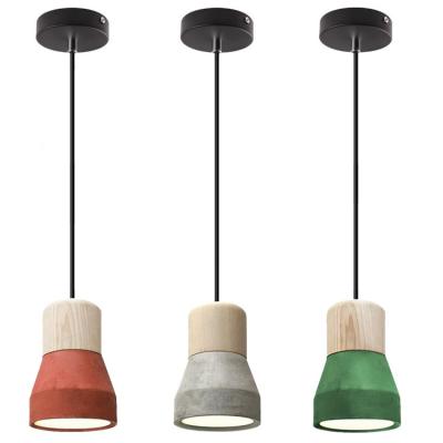 China Hotel Loft Pendant Lamp, Modern Iron Hanging Light, LED Concrete Pendant Light for sale