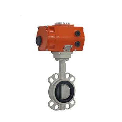 China Exid II Bt4 Explosion Proof Electric Actuated Butterfly Valve IP68 Low Pressure for sale