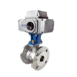 China Dn25 Pn10 Stainless Steel Electric Ball Valve AC110V For Waste Water Project for sale