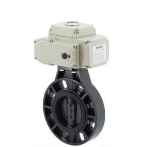 China High Temperature And Corrosion Resistant Pph Electric Butterfly Valve for sale