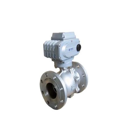 China AC220V DN15 - DN250 Electric Control Valve Stainless Steel Water Flow Rate Control Valve for sale