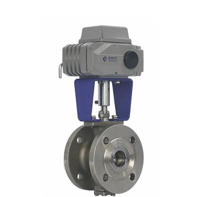 China ASME Motorized Electric Ball Valve High Temperature Stainless Steel Ball Valves for sale