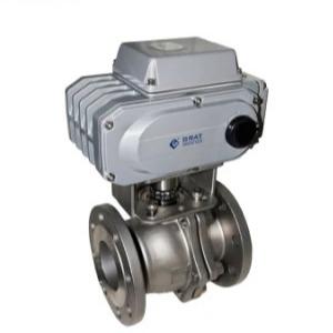 China Pn64 Electric Trunnion Mounted Ball Valve Quick Action High Pressure Ball Valve for sale